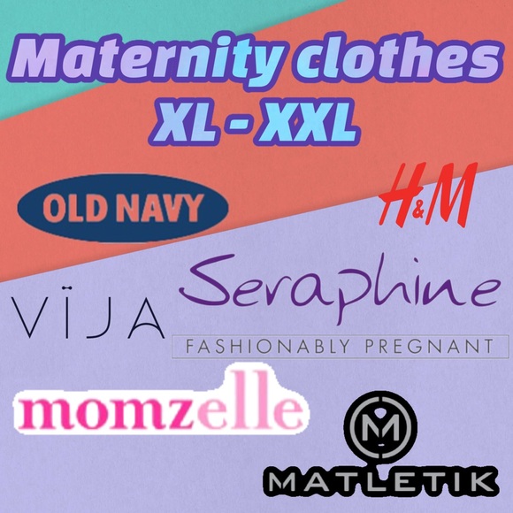 MATERNITY CLOTHES XL and XXL - Picture 2 of 3